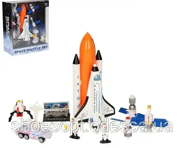 Космічний корабель астронавти, супутники, світло, звук, фото 1