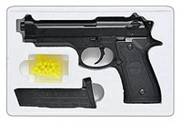 Пистолет детский Беретта М92 металл/пластик кал.6 мм