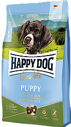 Корм для цуценят Хепі Дог Сенсибл Паппі Happy Dog Sensible Puppy Lamm&Rice з ягнятком та рисом 18 кг