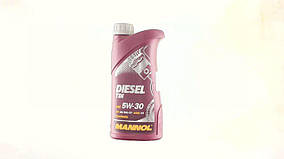 Олія автомобільна, 1л (SAE 5W-30, Diesel TDI 5W-30 API SN/SM/CF) MANNOL