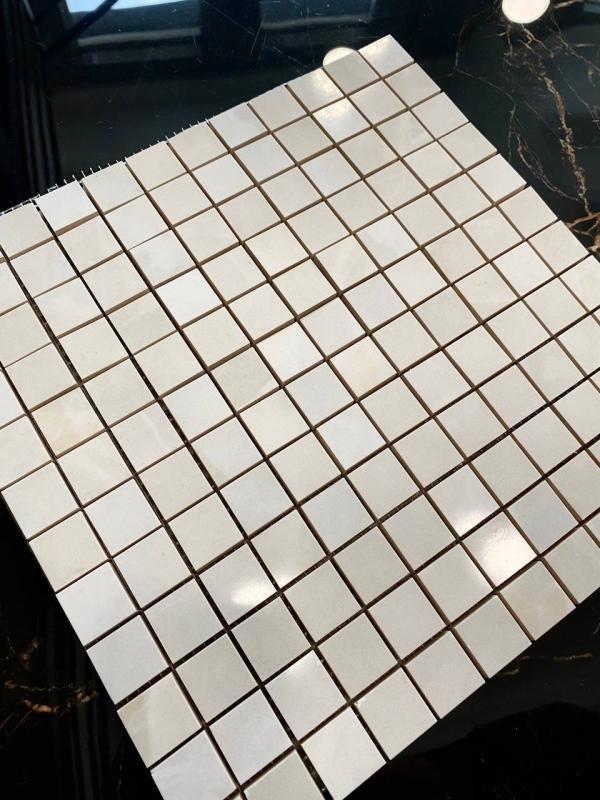 Плитка МОЗАЇКА Piastra Ivory MOS M 23x23x9 R Glossy