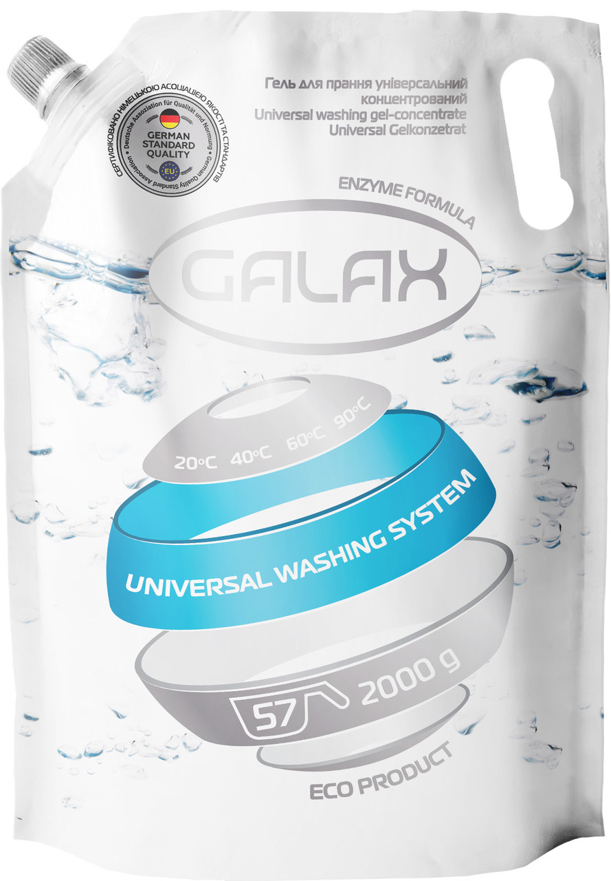 Гель для прання Galax універсальний 2 л 36 прання (4260637720580)