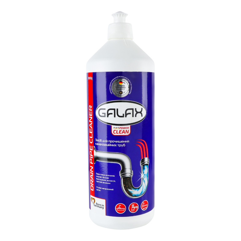 Засіб для чистки труб Galax das PowerClean 1л (4260637720153)