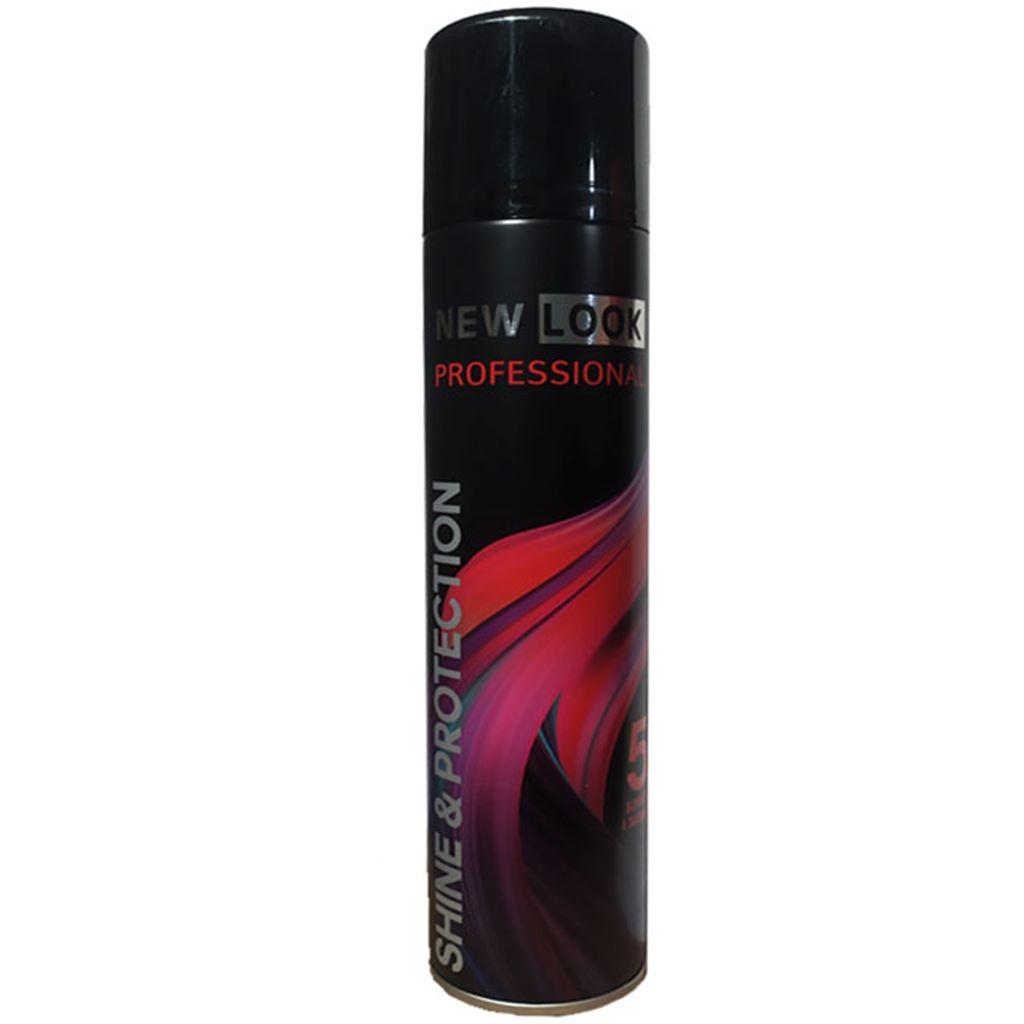 Лак для волосся NEW LOOK Shine&Protection Об`єм 270мл (4820159543090)