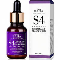 Сироватка для проблемної шкіри Cos De BAHA BHA Salicylic Acid 4% Exfoliant Serum 30 мл