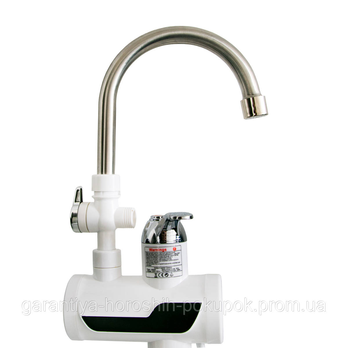 Проточный водонагреватель Water Faucet RX-001-3 3000Вт электронагреватель воды, проточный бойлер с лейкой (GA) - фото 5 - id-p1708213361