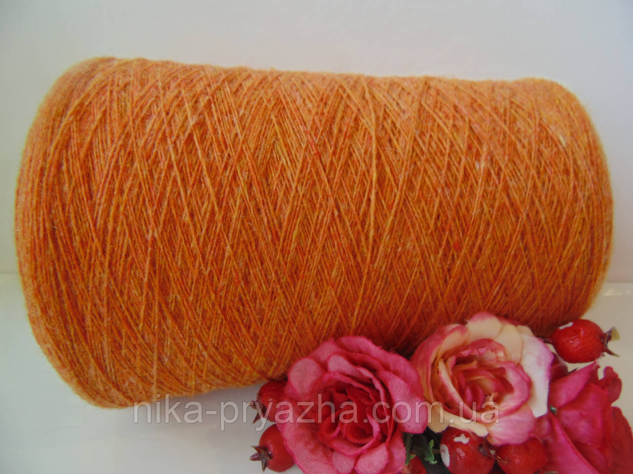 Итальянская Бобинная Пряжа от New Mill Art Attivo Меринос 100% 1400м ...