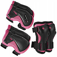 Комплект защитный SportVida SV-KY0006-L Size L Black/Pink