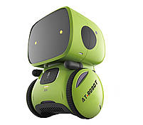 Інтеракт. робот з голосовим керуванням – AT-Rоbot, зелений, укр., 9x9x13, AT-ROBOT AT001-02-UKR, фото 4