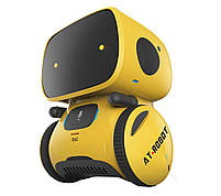Інтеракт. робот з голосовим керуванням – AT-Rоbot, жовт., укр., 9x9x13, AT-ROBOT AT001-03-UKR, фото 2