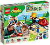 LEGO 10874 Duplo Поїзд на паровій тязі конструктор лего дупло, фото 3