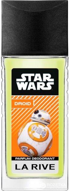 Парфумований дезодорант La Rive Star Wars Droid 80 мл (5901832063650)