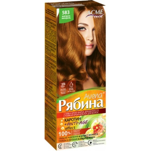 Крем-фарба для волосся Acme Color Рябина 583 Мигдаль (4820197008988)