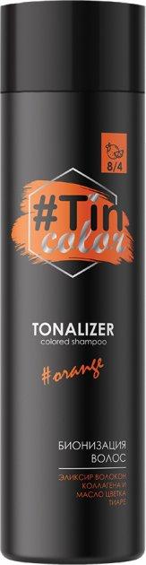 Тоналайзер для волосся "TIN COLOR" Соковитий апельсин 8/4, 250 м