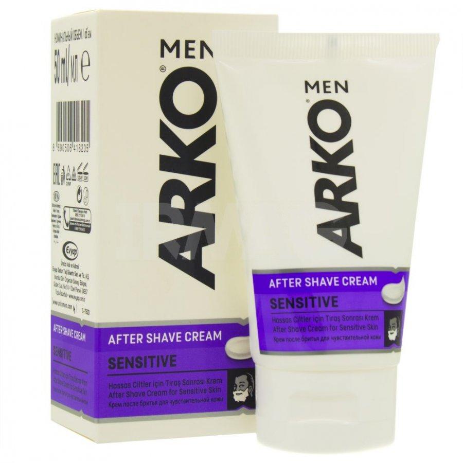Крем після гоління ARKO Sensitive 50 мл (8690506418205)