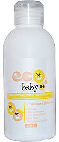 Гель-шампунь EcoBaby 0+3 ромашка+олія пшениці 250 мл (4820197000128)