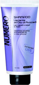 Шампунь Brelil Professional Numero для розгладження волосся з олією авокадо 300мл (8011935075140)