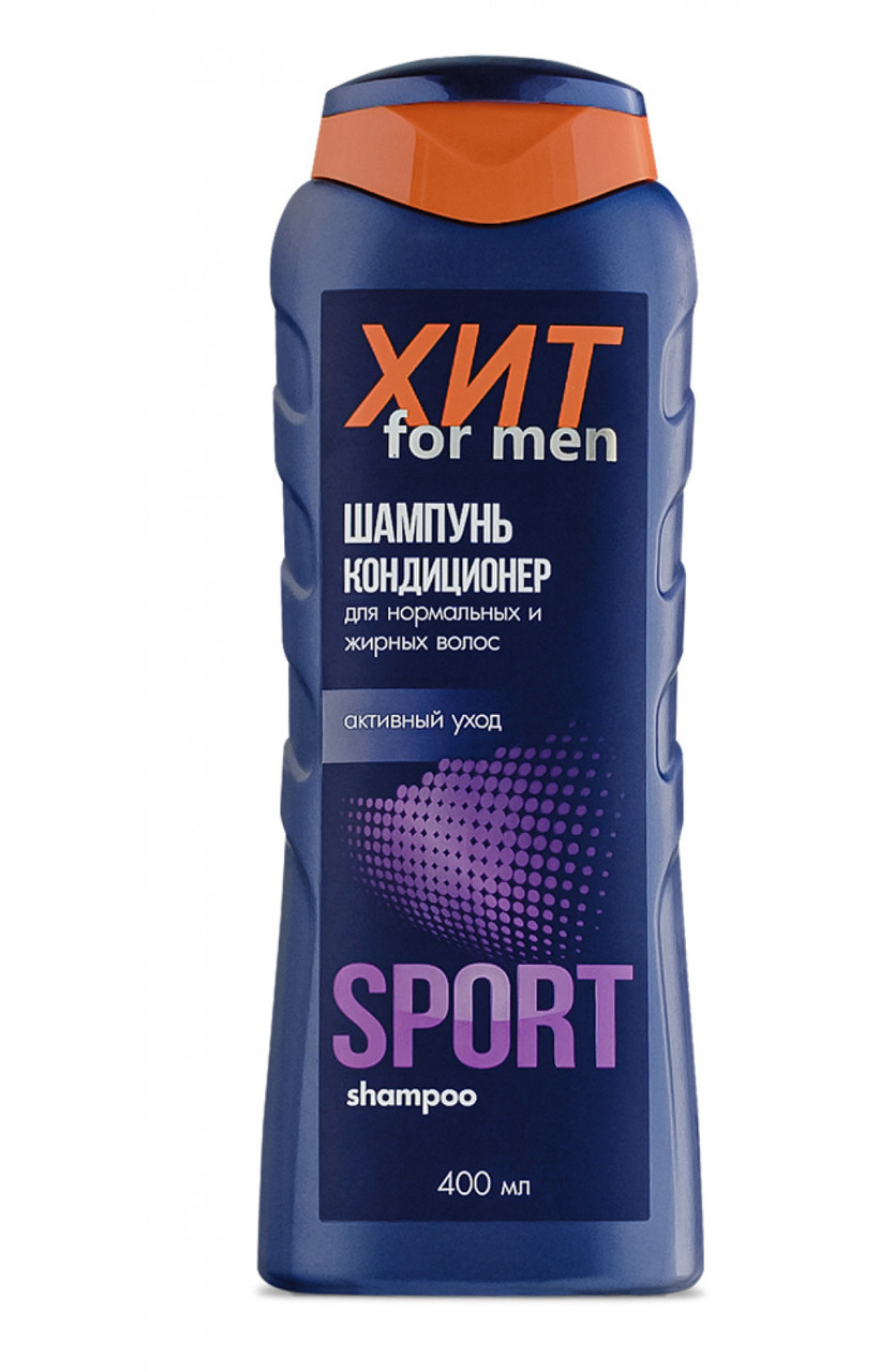 Шампунь-кондиціонер Аромат Хит SPORT для нормального та жирного волосся 400мл(4820147052993)
