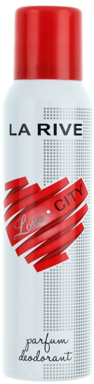 Парфумований дезодорант для жінок La Rive Love City 150 мл (5901832061724)