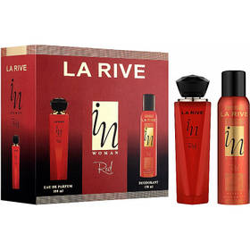 Подарунковий набір La Rive Woman In Red Eau de Parfum 100 мл + дезодорант 150 мл (5901832067801)