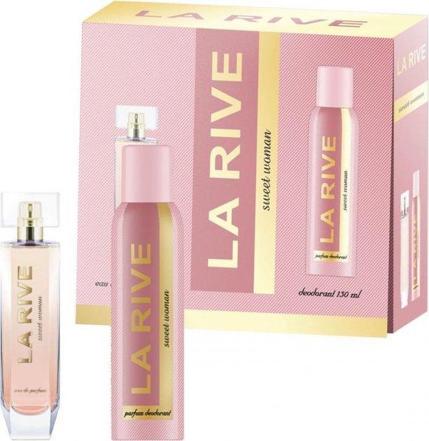 Набір для жінок La Rive Sweet Woman парфумована вода 90 мл + дезодорант 150 мл (5901832065647), фото 1