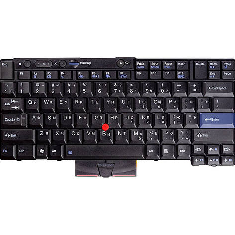 Клавiатура для ноутбука LENOVO Thinkpad L420, W510, T410 чорний, фото 1