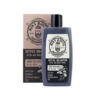 Детокс-шампунь Spa Master Men's Master Вугілля та реп'ях ММ04 260 мл (3800010528146)