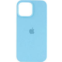 Чехол Silicone Case Full для Apple iPhone 14 Pro (6.1") Бирюзовый / Swimming pool