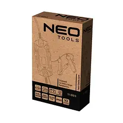 Зарядний пристрій для акумулятора автомобіля Neo Tools 11-893 Black Orange