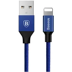 Дата-кабель Baseus CALYW-13 1.2m USB(тато) - Lightning(тато) Blue