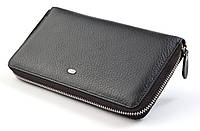 Мужской кожаный клатч кошелек портмоне на молнии dr.Bond натуральная кожа
