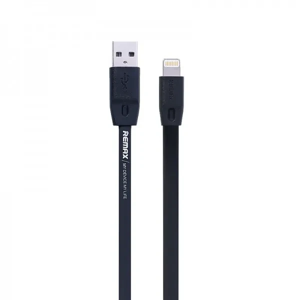 Дата-кабель Remax Full Speed RC-001i 1m USB (тато) - Lightning (тато) Black