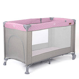 Манеж El Camino ME 1096 Active, Pink Gray