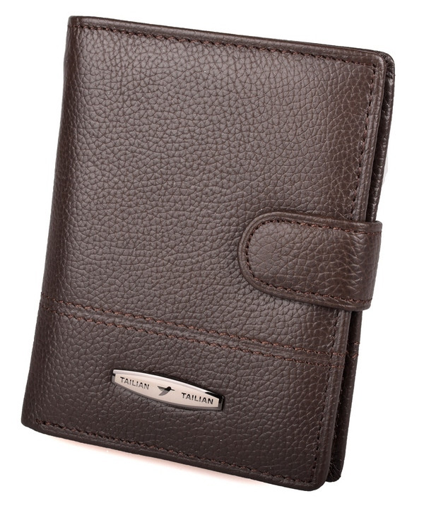 Мужской кожаный кошелек правник TAILIAN, фото 1