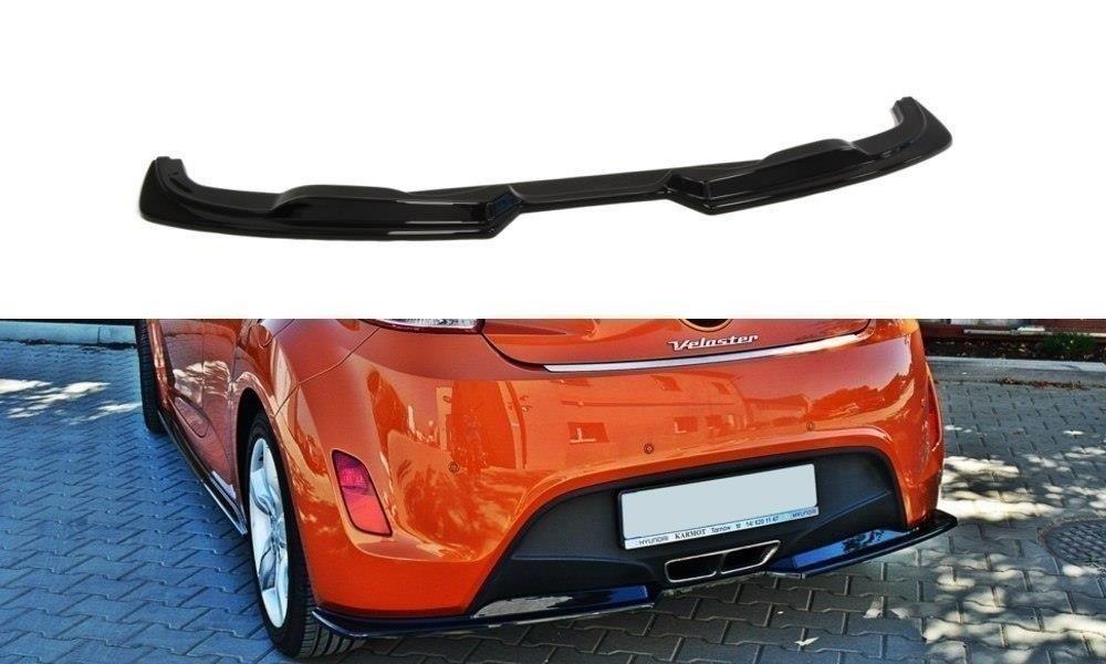 Дифузор Hyundai Veloster (11-17) тюнінг обвіс спідниця елерон, фото 1