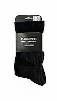 Шкарпетки утеплені тактичні високі Lowa Socks 4-Season Pro чорні чоловічі на кожен день, фото 4