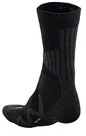 Шкарпетки утеплені тактичні високі Lowa Socks 4-Season Pro чорні чоловічі на кожен день, фото 3