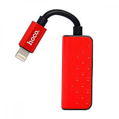 Переходник Hoco LS12 — Lightning To Dual Lightning — Red
