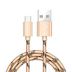 Yoobao (YB415C) Type C USB Cable (1m) — Gold