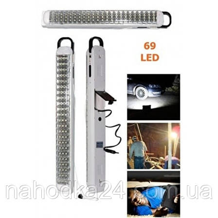 Ліхтар світлодіодний акумуляторний Silver Toss ST-715 69 Led, аварійне освітлення, фото 3