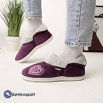 Жіночі теплі тапки на хутрі, фото 2