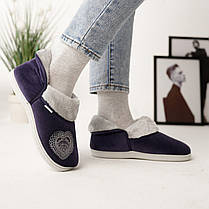 Домашні жіночі тапки на хутрі, фото 3