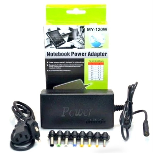 Блок живлення до ноутбуку MY-120W 12В-24В, Carregador Portatil Universal (универсальный), фото 1