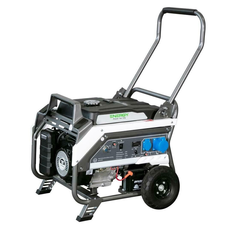 Бензиновий генератор ENERGY THUNDER T6000ME (1 фаза), 5,5 кВт, фото 1