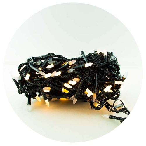 Новорічна світлодіодна гірлянда 100 WW-3 теплий білий 100Led, фото 1