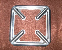 Накладка на решётку газовой плиты "№4" (нержавеющая сталь)
