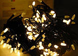 Новорічна світлодіодна гірлянда W-3 біла 100Led, фото 4