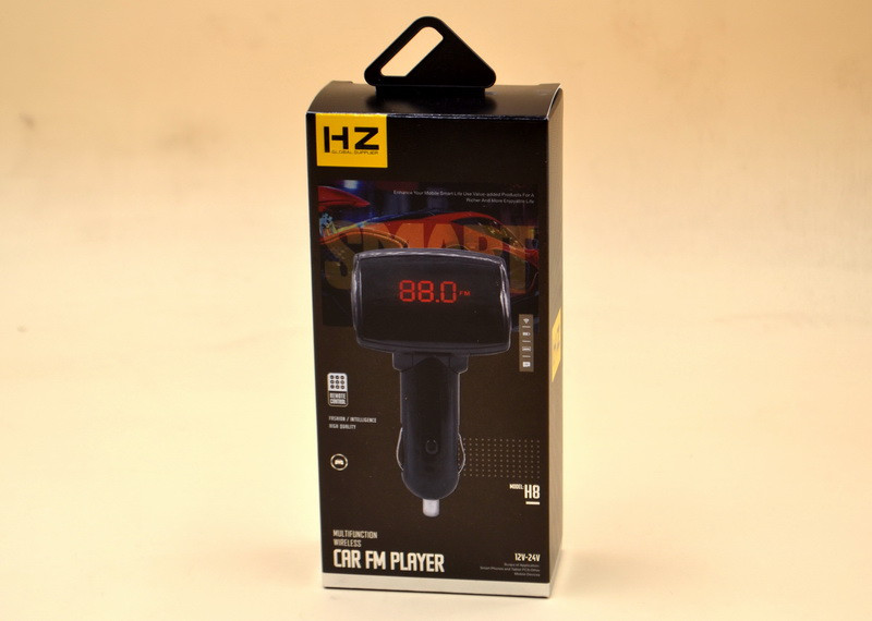 Автомобільний FM-трансмітер модулятор H8 \ HED08 з Bluetooth, MP3, фото 1