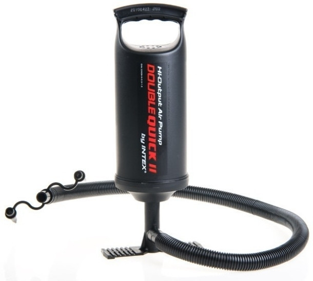 Насос ручний Intex 68614 AIR HAMMER 36см + 3 насадки, фото 1