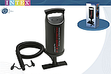 Насос ручний Intex 68614 AIR HAMMER 36см + 3 насадки, фото 2